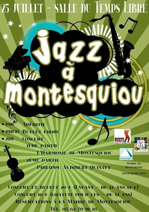 Affiche Jazz à Montesquiou 2013