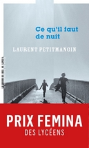 Ce qu’il faut de nuit , Laurent Petitmangin, éditions Manufacture de livre